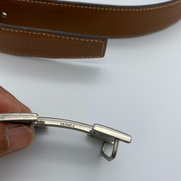 Hermes constance reversible belt main image 4